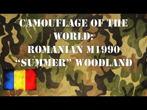 Camouflage of the World: Romanian M1990 Woodland