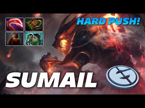 SumaiL Lycan HARD PUSH | Dota 2 Pro Gameplay
