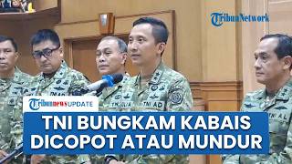 TNI Bungkam Ditanya Kejelasan Kabais Dicopot atau Mundur, Amnesty Internasional Beri Komentar