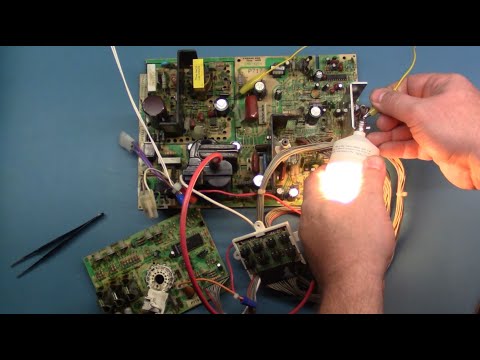 Arcade Monitor Chassis Repair - U2000 'Light Bulb' Power Supply and B+ Testing