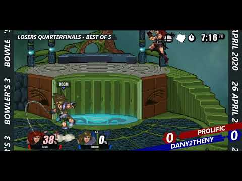 Prolific (Simon) vs Dany2theny (Simon) - Losers Quarterfinals - Bowler's 3