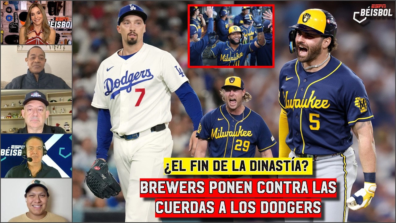 BREWERS están a UN JUEGO de LA SERIE MUNDIAL y acabar con LA DINASTÍA de DODGERS | ESPN Beisbol