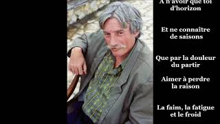 Aimer à perdre la raison Jean Ferrat