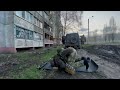 Chechen Fighter Performs Prayer During Ramadan