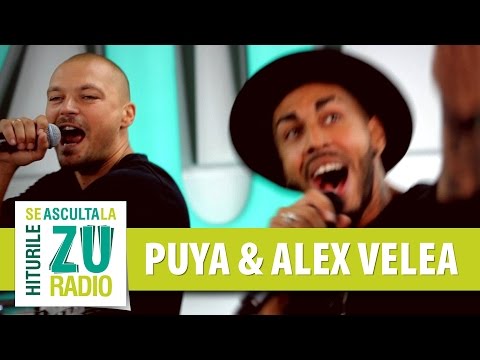 Puya si Alex Velea - Sus pe bar (cu Golden Boy Society - Live la Radio ZU)