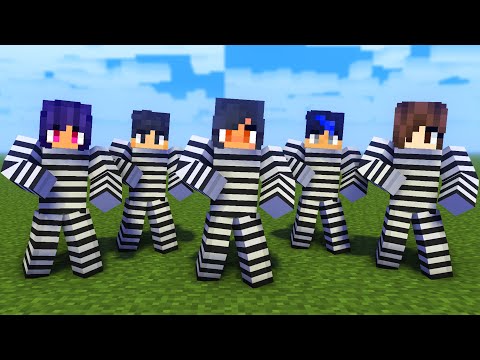 MONSTER SCHOOL : PRISON APHMAU AND FRIENDS DANCE JOANA MEME - MINECRAFT ANIMATION