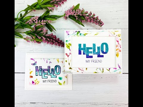 Unity Quick Tip: Multicolor Stamping with Watercolors