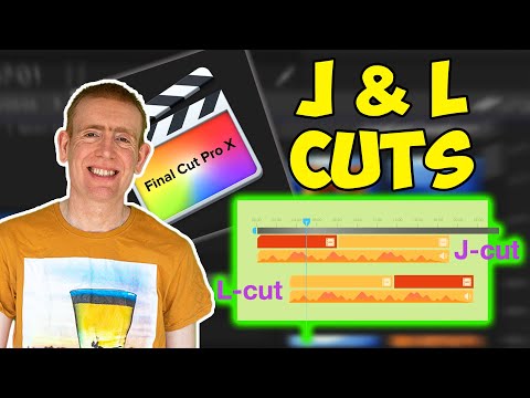 How to do a J & L cut in Final Cut Pro X