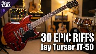 Video thumbnail for Guitarists on a Budget Rejoice: 30 Epic Riffs on the Jay Turser JT-50 (SG Style) by J. Guitar Avenue