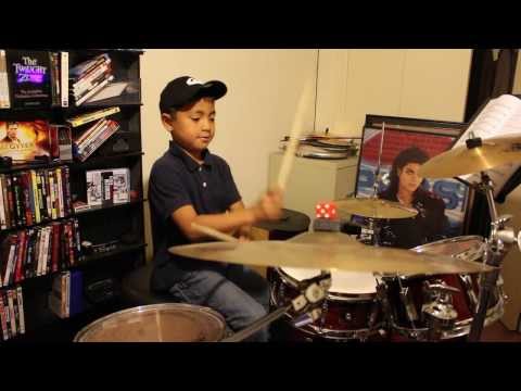 Micah Drum Vid 1 (We Will Rock You)