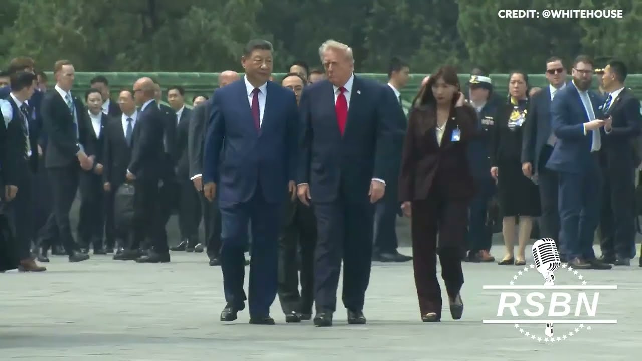 WATCH: President Trump and President Xi Visit the Temple of Heaven - 05/14/26