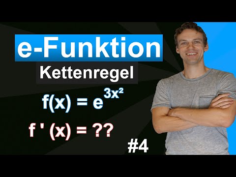 Differentiating exponential functions using the chain rule - explanation with two examples | comp...