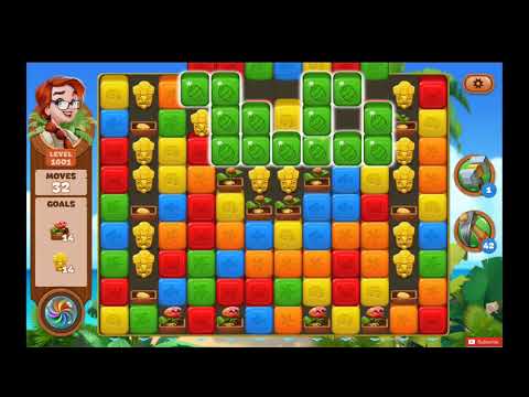 Lost Island Blast Adventure Level 1601 NO BOOSTERS - A S GAMING ✔