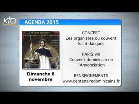 Agenda du 30 octobre 2015