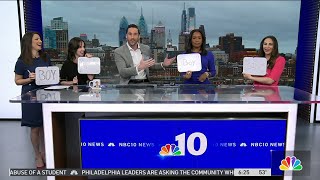 NBC10's Keith Jones and his wife are having a... Check out big gender reveal