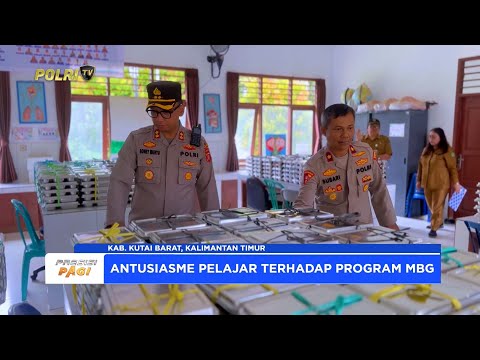 SPPG POLRES KUTAI BARAT LAKSANAKAN PROGRAM MAKAN BERGIZI GRATIS DI 8 SEKOLAH