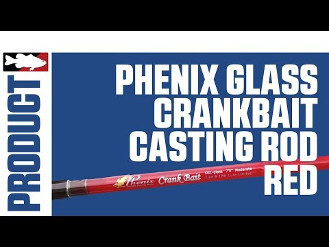 Luke Clausen Talks About the Phenix Glass Crankbait Casting Rods Red