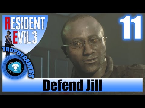 Resident Evil 3 Remake – Defend Jill - I Need a Hero Trophy or Achievement - Walkthrough Part 11