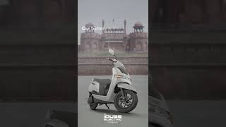 Smart Electric Scooter in India  TVS-iQube