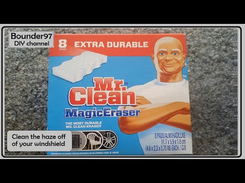 automotive (cleaning the haze from your windshield)