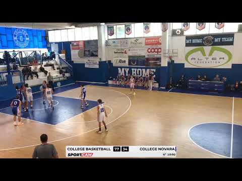 U15 ecc. College basketball vs College Novara- 22/10/2023