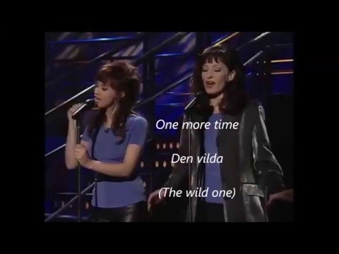 One more time-Den vilda Eurovision 1996 Sweden (ENGLISH TRANSLATION)