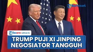 Sempat Panas karena Perang Dagang, Donald Trump Akhirnya Bertemu Xi Jinping di Korea Selatan