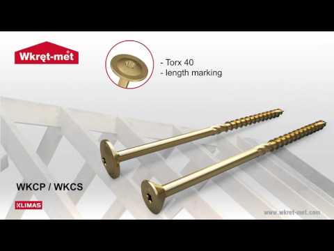 WKCP, WKCP  – Wood screws – Klimas Wkret-met (EN)