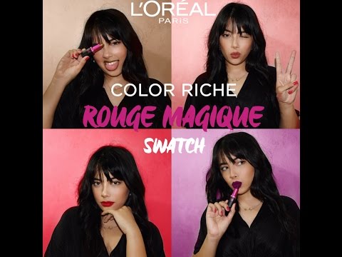 The Gibbs Guide to: Loreal Color Riche Rouge Magique Swatch