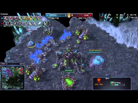 Dimaga vs. Yoda - Game 2 - WCS Europe Qualifier
