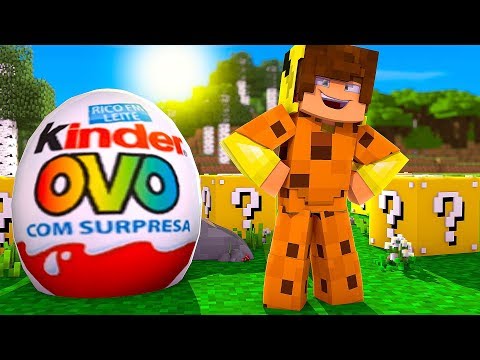 SÜRPRİZ YUMURTA ŞANS BLOKLARI! - Minecraft
