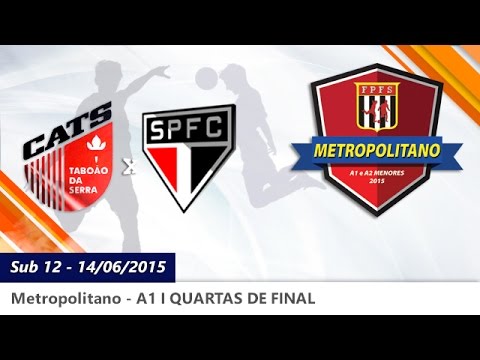 12-Taboão da Serra 8x2 São Paulo - Quartas de Final 14/06/15