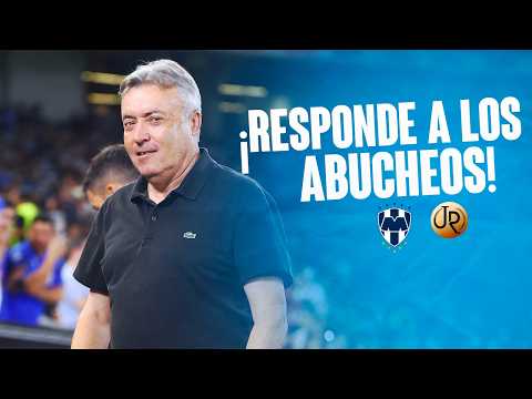 ¡Domenec Torrent RESPONDE A LOS ABUCHEOS DE LA AFICIÓN tras la derrota de Rayados!