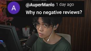 I don't make negative reviews?!