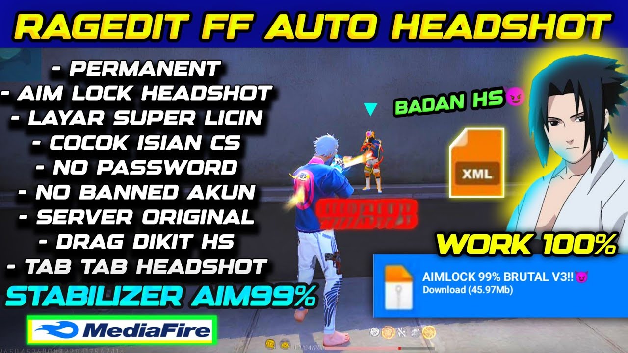 AIMLOCK PALA 100%‼️ REGEDIT FF AUTO HEADSHOT !! TERBARU 2025 ANTI SERVER CHEAT & ANTI BANNED
