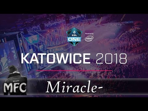 Miracle- Terrorblade Gameplay - ESL One Katowice 2018 - Group Stage.