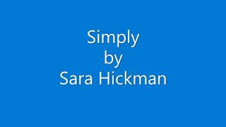 Simply by Sara Hickman (lyrics)