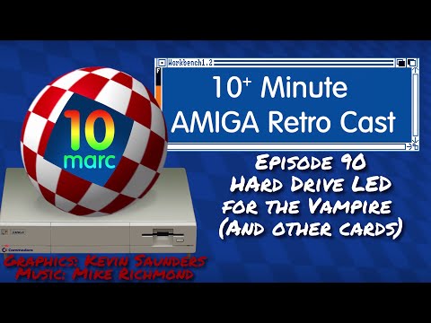 Hard Drive LED for the Vampire (and other accelerator cards)