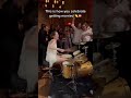 This bride rocked the drums at her own wedding 😱 #shorts