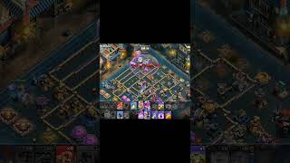 Queen Waden+Meteor Golem+Totem Spell Legend League Attack