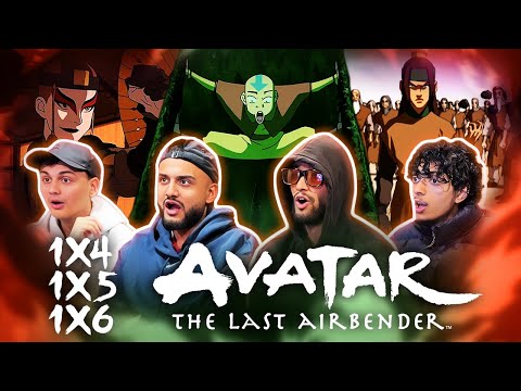 BROTHERS watch AVATAR: The Last Airbender 1x4 - 1x6 | FIRST TIME REACTION