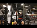 Seated barbell overhead shoulder press