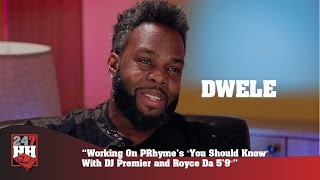 Dwele - Working On PRhyme's "You Should Know" With DJ Premier and Royce Da 5'9 (247HH Exclusive)