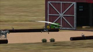 FSX AIR CREATION 582 ULTRALIGHT AT BONAIRE FARM