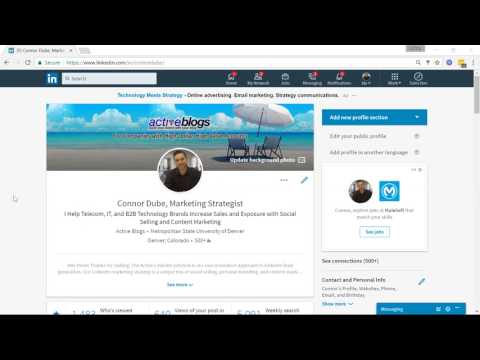 How to Structure Your LinkedIn Profile to Get More Sales - YouTube