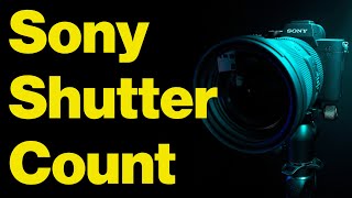 How to Check the Shutter Count on Sony Cameras