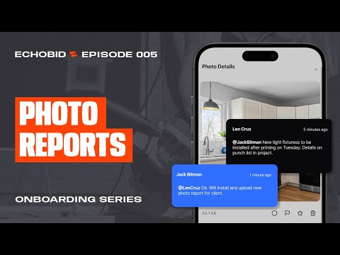 Onboarding #5 | Photo Reports