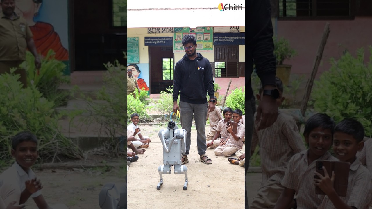 Futuristic Robot in School 😯| Fun in School | #school #robot #future Robotics
