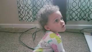 Baby sings Finding Dorey credits - Unforgettable