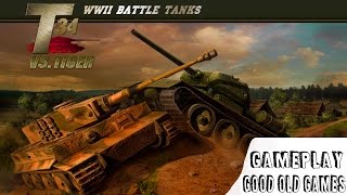 Download lagu WWII Battle Tanks T-34 vs Tiger Gameplay Moments - PC HD mp3